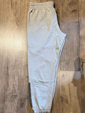 Athletic Works Light Gray Men's Jogger Sweatpants